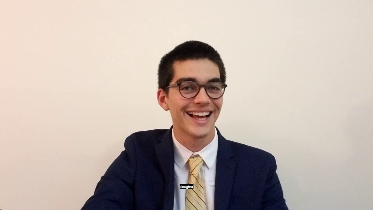 Economics Masters Samuel Dinamarca “Student Keynote & Faculty Address”