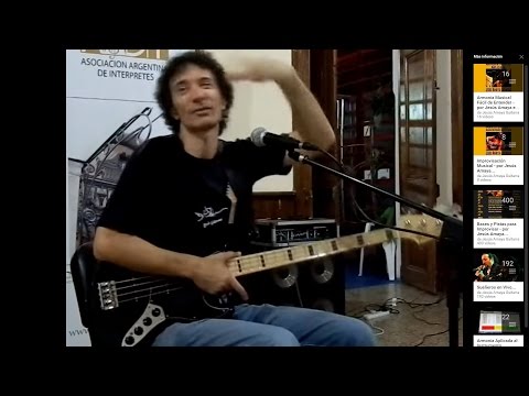 Guillermo Vadalá (4/6) - como improvisar con el bajo...