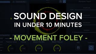 Video thumbnail for Sound Design in Under 10 Minutes: Glass Crunch and Movement Foley with Reformer Pro by Krotos