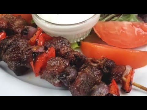 Broiled Sirloin Steak Kebabs/Kabobs