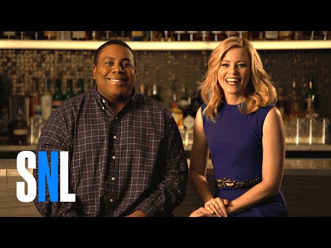 SNL Host Elizabeth Banks Does Trust Falls with Kenan Thompson