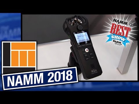 L&M @ NAMM 2018: Zoom H1n Handy Recorder