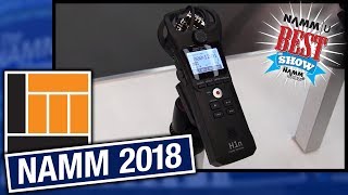 L&M @ NAMM 2018: Zoom H1n Handy Recorder