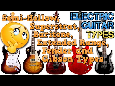 Electric Guitar TYPES: Best Models in the History