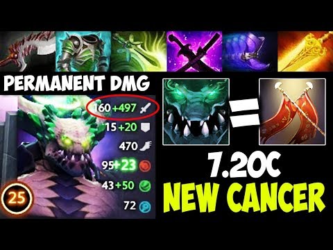 New Cancer Of 7.20c [Underlord] Right Click Build With Permanent Dmg Atrophy Aura = Duel? WTF Dota 2