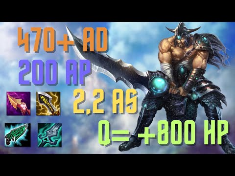 Tryndamere Hybrid Healing Beast in 2v2v2v2