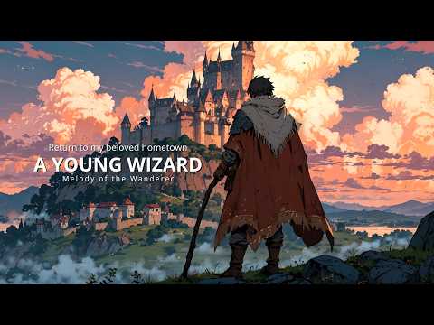 Relaxing Medieval Fantasy Study Music – Deep Focus for Study | Wizard return to beloved hometown