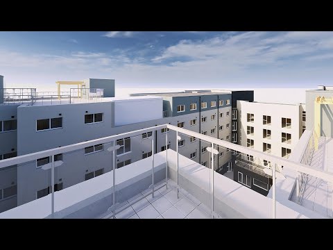 3D Model | Spring Place Student Accommodation