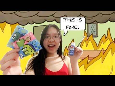 Painting FUNNY MEMES on GUM WRAPPERS (I really tried lol)