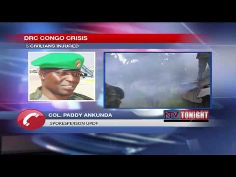 Five injured in Congo Bombing