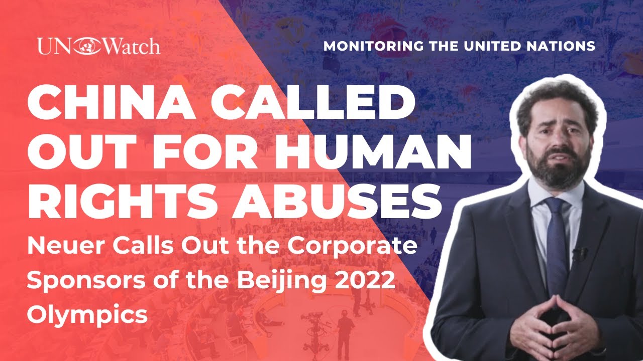 China's Abuses & the Beijing 2022 Olympics Corporate Sponsors
