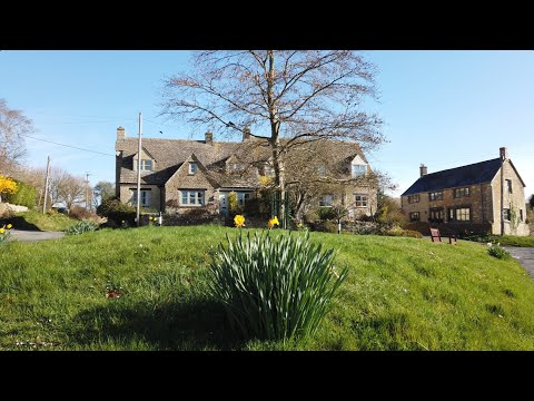 Beautiful Village walk in the heart of the Cotswolds | 4K Ampney Crucis