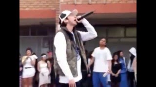 Nómada 98 l Rap vital / El tiempo / En castellano (En vivo)