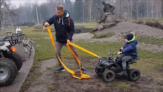 О НЕТ! Поломался квадрик! Пришлось отбуксировать! ATV Видео про квадроциклы