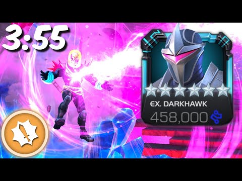 ABYSS DARKHAWK SOLO! MISS COUNTER! - Marvel Contest of Champions