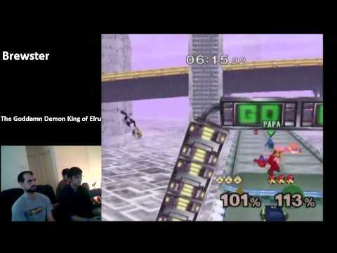 Papapaint (Luigi) vs REM (Sheik) Money Match