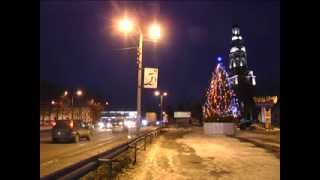 Ёлка в центре города Бронницы 2013
