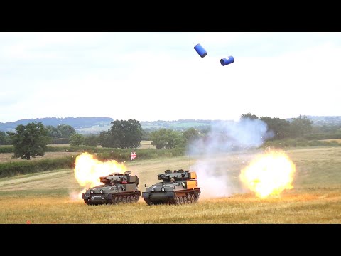 CVRT Tank Driving Skills and Pyrotechnic Display