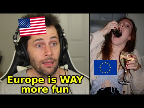 American Reacts to 9 Shocking EUROPEAN New Years Traditions