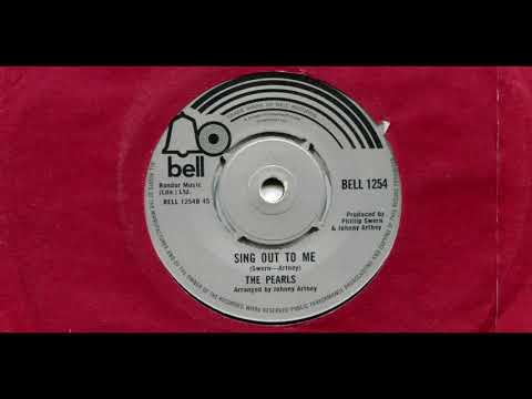 THE PEARLS / SING OUT TO ME / 1972 / B-SIDE / 7'' VINYL / 70'S
