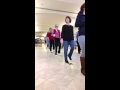 Flash Mob Line Dance Oakdale Mall Johnson City NY 3 28 15