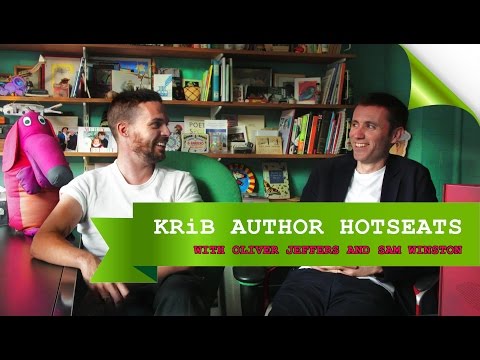 The KRiB TV //  Oliver Jeffers & Sam Winston // A Child of Books // AUTHOR HOTSEATS
