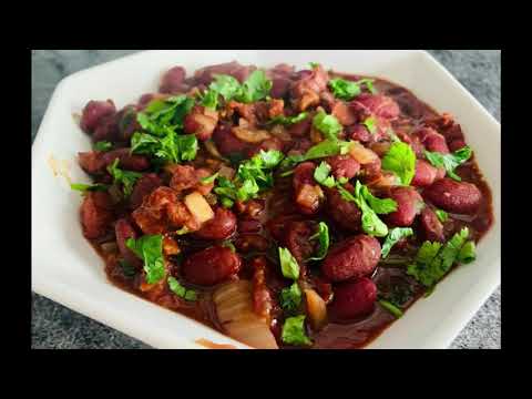 Feijoada with Choriso# Red Kidney Beans with Goan Sausages# Kidney Beans with Choriso