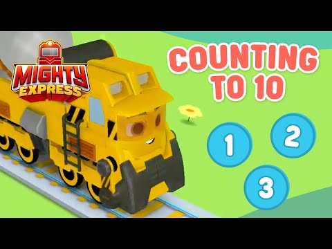 Count to Ten with Build-it Brock 🔟| Mighty Express Games | Cartoons for Kids