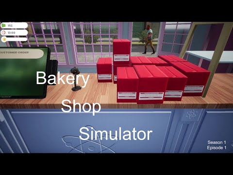 Bakery Shop Simulator | First Day On The Job | Opening My Own Bakery | Simulator Game | First Look