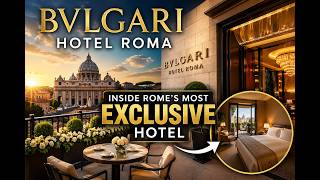 Inside Rome’s Most Exclusive Hotel | Bvlgari Hotel Roma Tour