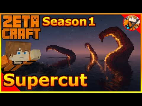 ZetaCraft Season 1 Supercut Pt. 2 - Minecraft Remastered Audio