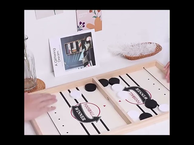 لعبة البوكت هوكي تن ون الخشبية الحجم الكبير