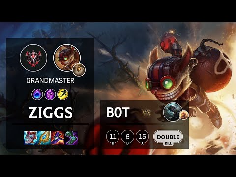 Ziggs Bot vs Senna - EUW Grandmaster Patch 11.17