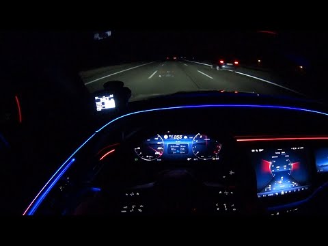 2024 Mercedes-Benz E450 T-Modell - 0-256km/h - Autobahn | Zeiten messen | POV