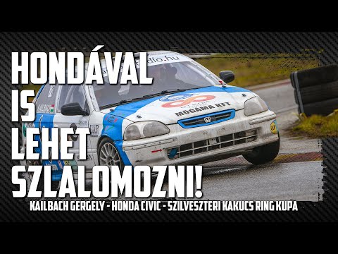 HONDÁVAL IS LEHET SZLALOMOZNI - Kailbach Gergely - Szilveszteri Kakucs Ring Kupa