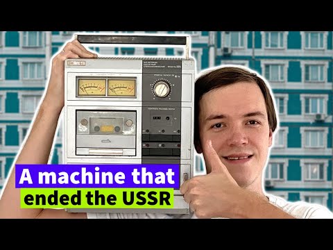 Why Is This Soviet Tape Recorder So Heavy? Comet-225 Review