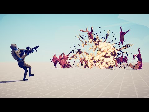 GRENADE LAUNCHER vs 10x EVERY UNIT - Totally Accurate Battle Simulator TABS