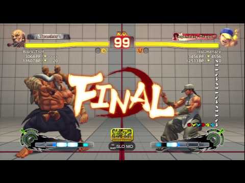 Black-Toof (Gouken) Vs real-menace (Yun) SSF4 AE Ranked Matches - PSN