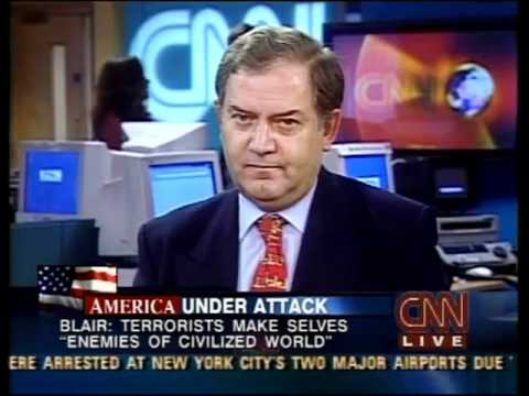 CNN 9/11 LIVE TV Coverage (9/14/01) 4:45 A.M - 5:00 A.M