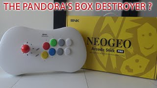 Neo Geo Arcade Stick Pro ---)  The Pandora's Box Destroyer 😈