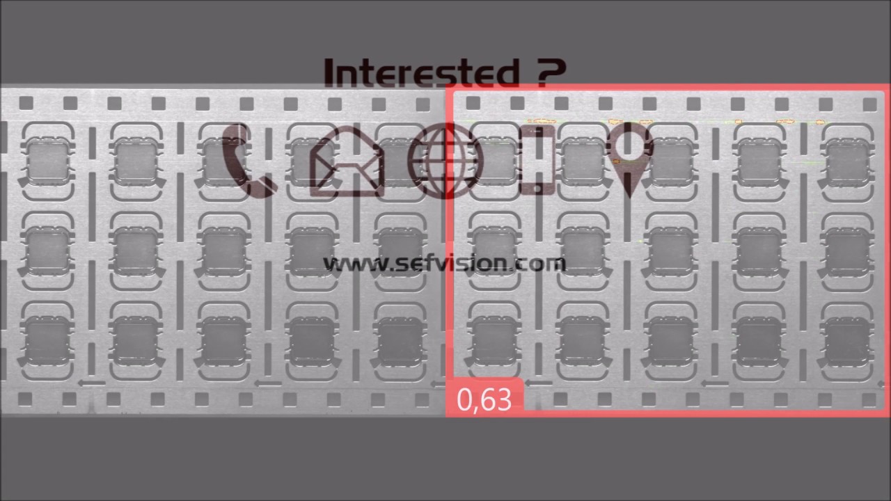 Deep Learning Machine scratch inspection