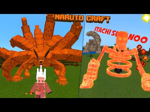 🔥 Insane New Naruto Mod!! | Shizo NinjaCraft Addon for Minecraft PE 1.20.50