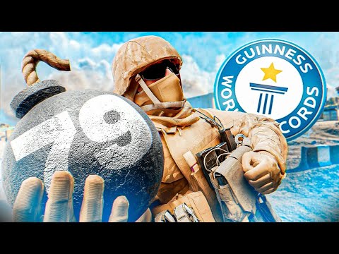 I BROKE THE WORLD RECORD ON BATTLEFIELD REDSEC! (79+ KILLS)