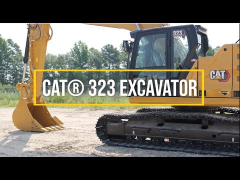323 Excavator Equipment Spotlight