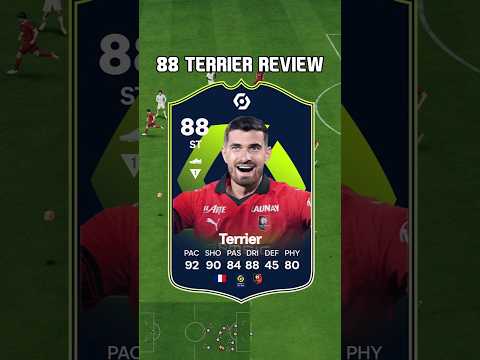 88 Terrier Review in EA Sports FC 24 #shorts #short #fc24 #eafc24 #potm #ligue1potm