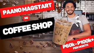 Paano Mag Start ng Coffee Shop Business? 10-15k Capital!