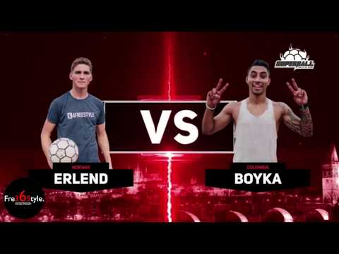 Erlend vs Boyka - FINAL - 1st place battle - SuperBall 2018