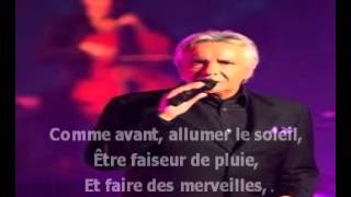 karaoke l'aigle noir de michel sardou