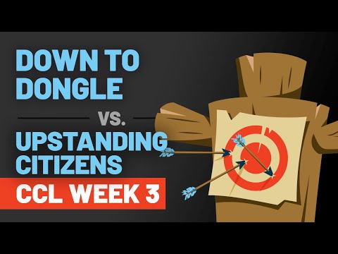 Celebrity Clash League, Week 3: Down to Dongle vs Upstanding Citizens - Heroes of the Storm Gameplay