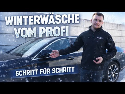 AUTO WASCHEN IM WINTER – lohnt sich nicht? Lack schützen +Profi Tipps